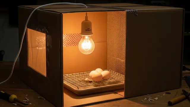 Cara Menetaskan Telur dengan Lampu
