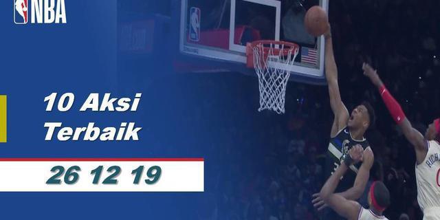 VIDO: 10 Aksi Pemain Terbaik NBA Spesial Natal 26 Desember 2019