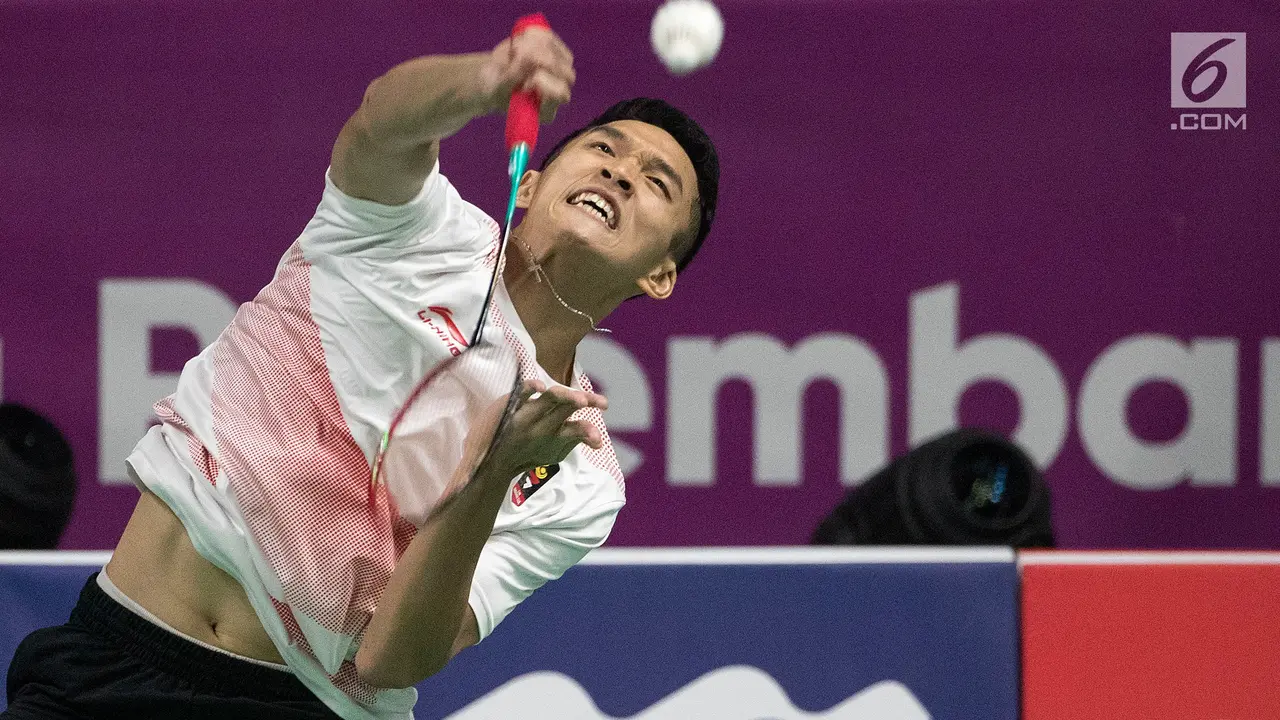 Jonatan Christie Raih Emas Asian Games