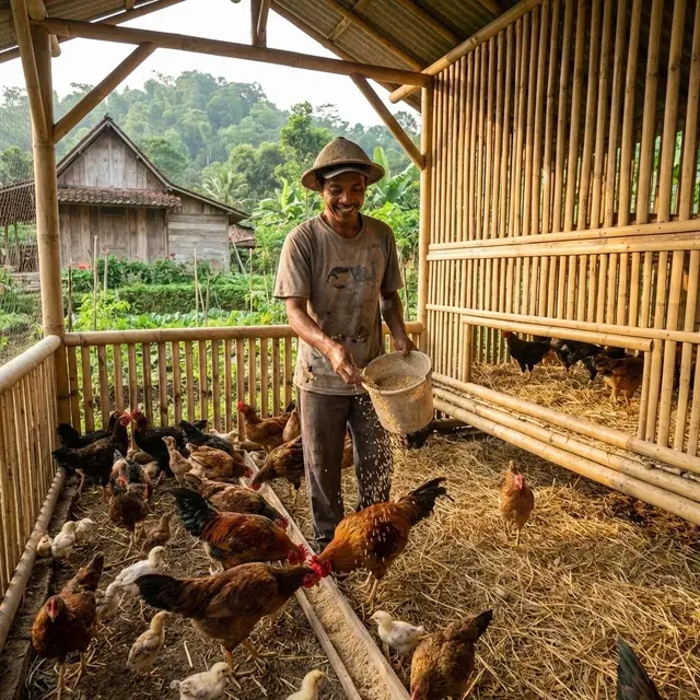 Tips Ayam Kampung Rutin Bertelur Meski di Kandang