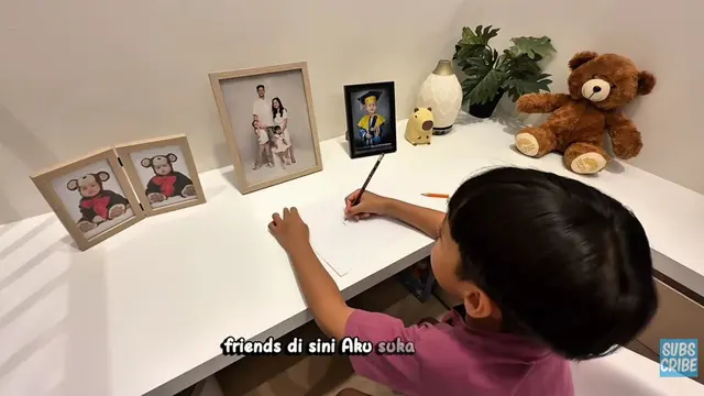 Kamar Arasya Anak Tasya Kamila (Foto: YouTube Tasya Kamila)