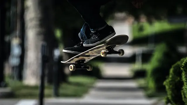 Ilustrasi Skateboard
