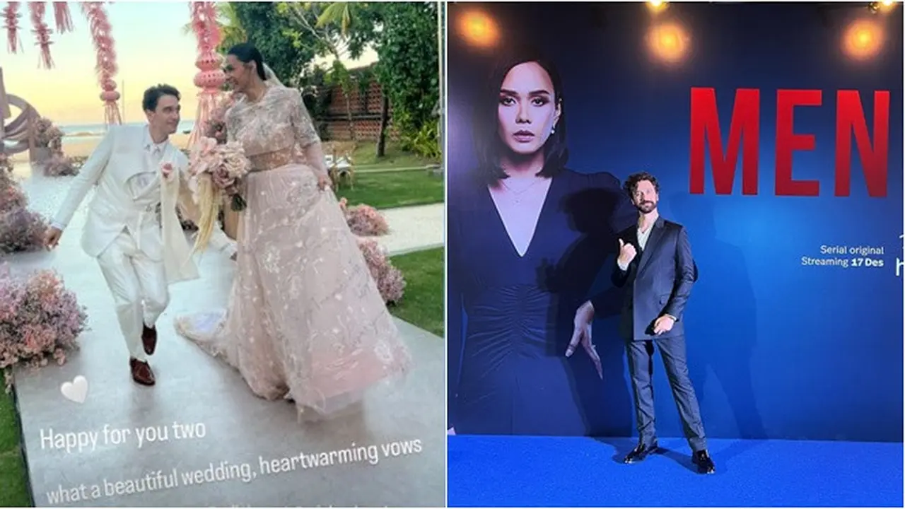 6 Potret Michael Wahr Suami Adinia Wirasti, Ternyata Aktor Asal Australia