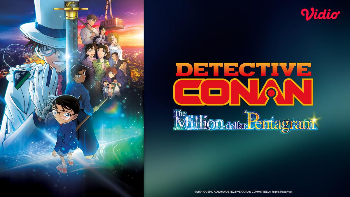 Sinopsis dan Fakta Menarik Anime Detective Conan: The Million-Dollar Pentagram, Streaming di Vidio