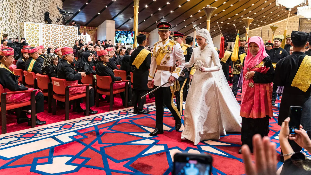 Resepsi Pernikahan Pangeran Abdul Mateen dan Anisha Rosnah