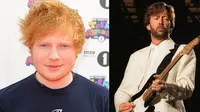 Dalam bermusik Ed Sheeran terinspirasi oleh penampilan Eric Clapton untuk menjadi penyanyi yang selalu memberikan penampilan terbaik.