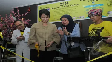Rumah Sakit Cipto Mangunkusumo memperingati Hari Kanker Sedunia, Jakarta, Rabu (4/2/2015). (Liputan6.com/Herman Zakharia)