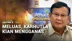 Tidak hanya meluas, kebakaran hutan dan lahan di berbagai wilayah kian mengganas. Api sulit dipadamkan, hewan-hewan kabur dari habitat, bahkan mati terbakar. Terkini, Presiden Prabowo bertolak ke Pekanbaru, Riau, untuk memimpin langsung rapat penanga...