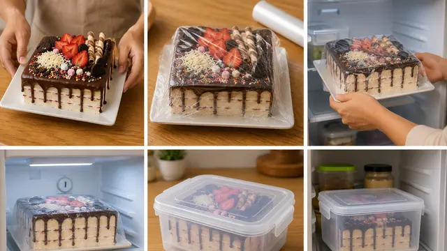 Menyimpan Kue Ulang Tahun