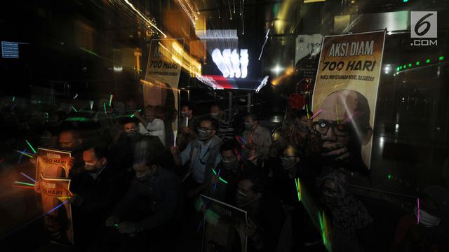 Aksi Diam 700 Hari Novel Baswedan