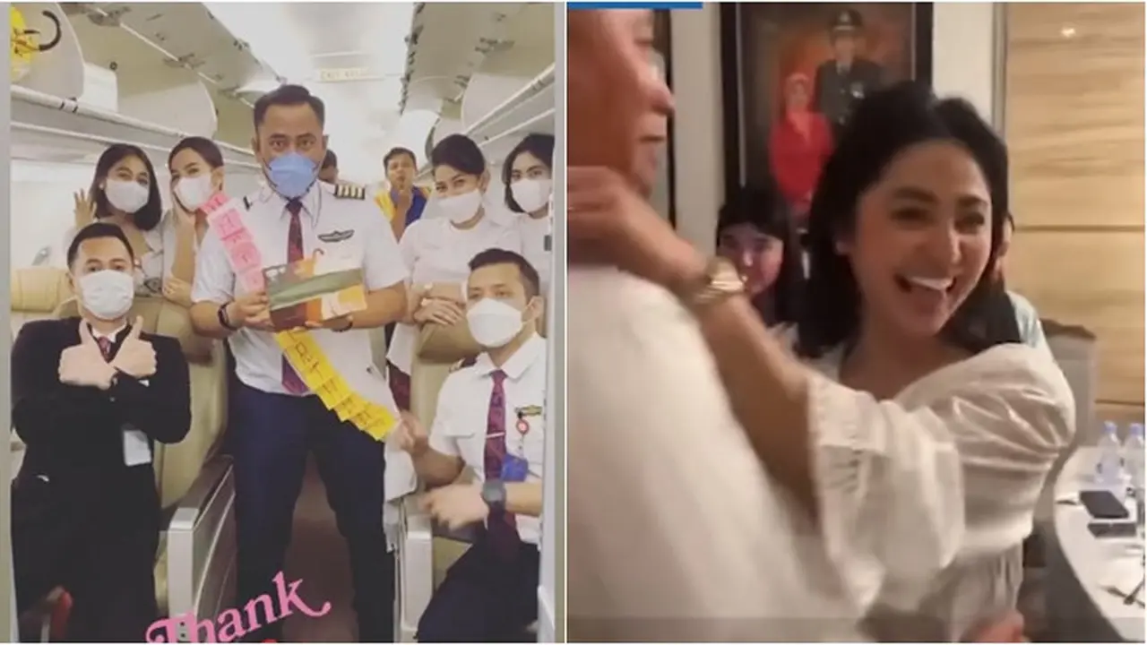 6 Potret Sosok Pilot Calon Suami Dewi Perssik, Diduga Mantan Kekasih Tessa Kaunang