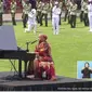 Putri Ariani tampil di acara HUT ke-78 Republik Indonesia (HUT ke-78 RI) pada Kamis (17/8/2023) di Istana. (YouTube Sekretariat Presiden)