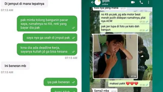 6 Permintaan Absurd Penumpang Ojek Online Ini Bikin Ngelus Dada