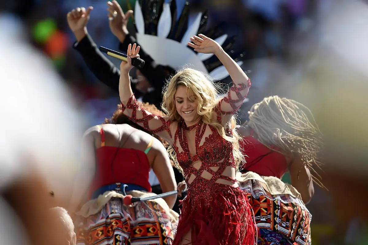 Aksi Heboh Shakira di Penutupan World Cup 2014