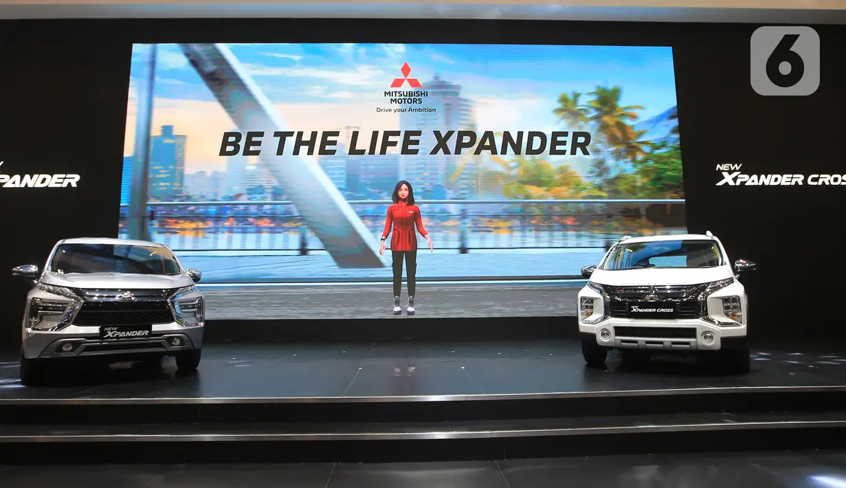 New Xpander menghadirkan banyak perubahan pada bagian eksterior dan interior dengan desain grille dan bumper depan baru, serta lampu depannya yang menggunakan T-Shape LED dan ukuran velgnya lebih besar.  (Liputan6.com/HO/Mitsubishi)