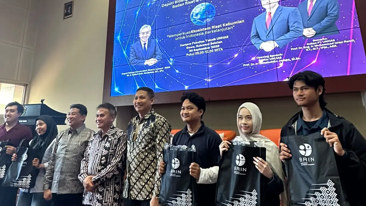 Temu Bisnis Infrastruktur Berbasis Riset dan Inovasi di Wilayah Indonesia Timur di Fakultas Teknik Universitas Hasanuddin, Gowa. (Dok BRIN)