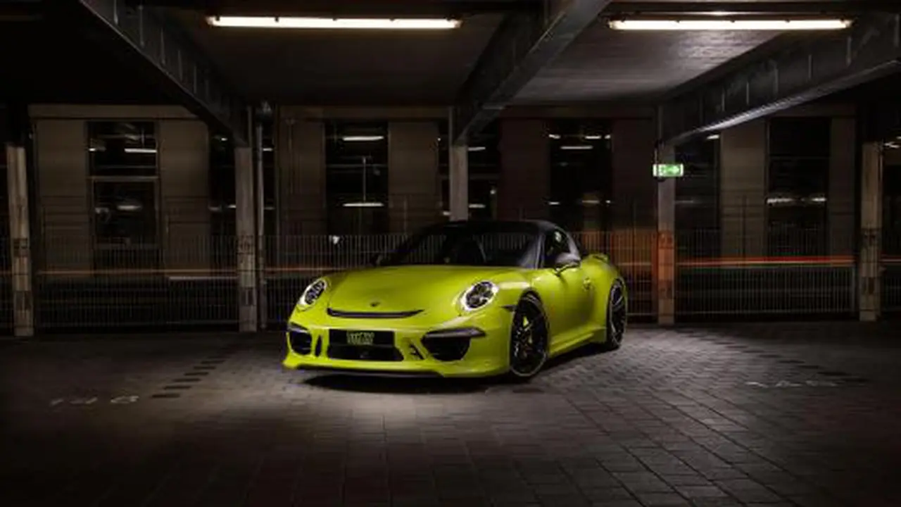 Modifikasi Wah Porsche 911 Tagra 4 Ala TechArt