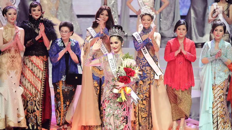 Selamat, Sonia Fergina Citra Raih Mahkota Sebagai Puteri Indonesia 2018