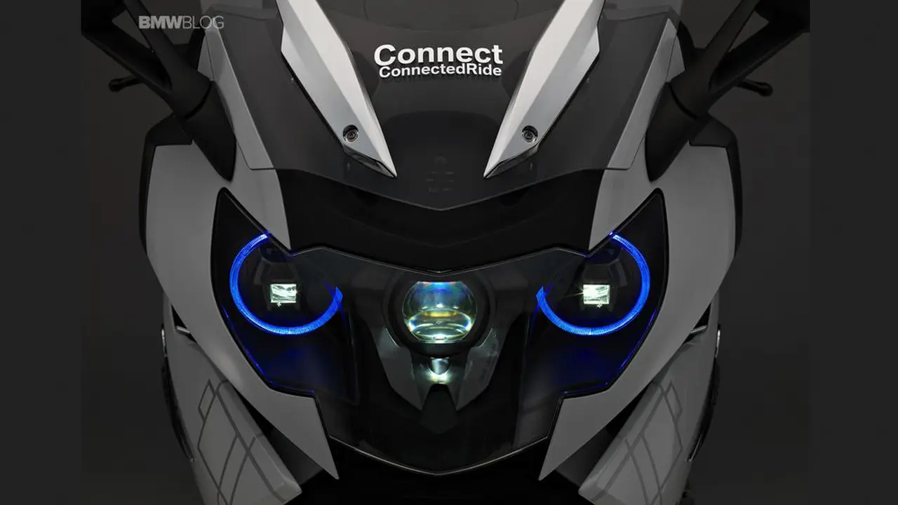 BMW Motorrad Kenalkan Motor Konsep Berlampu Futuristik