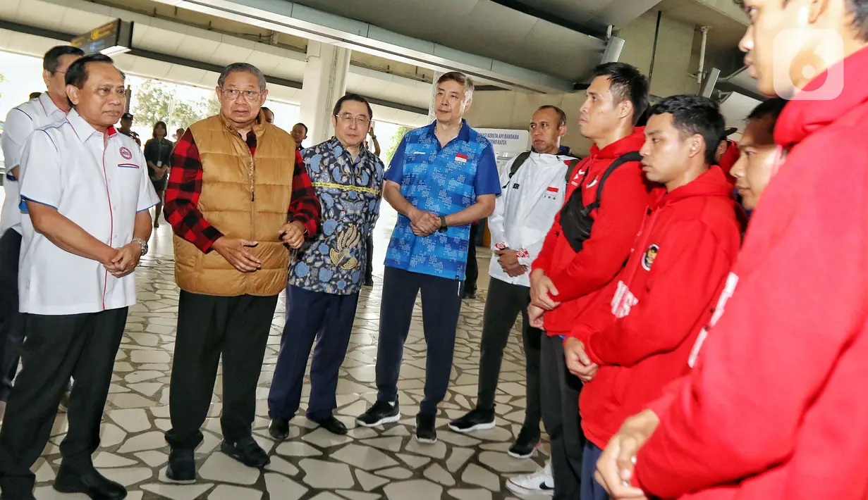 Dengan pencapaian ini, Timnas Voli Putra Indonesia berhasil mengukuhkan posisinya sebagai bagian dari 10 besar negara voli teratas di kawasan Asia. (Liputan6.com/Angga Yuniar)
