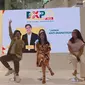 YouTuber Jerome Polin saat mengisi acara DXPO Talks by Danamon di Central Park Mall yang diselenggarakan pada 20 - 23 Juli 2023.