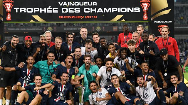 FOTO: Tanpa Neymar, PSG Menjadi Kampiun Piala Liga Prancis