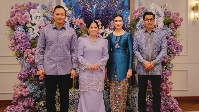 Gaya Busana Lebaran Menpar Widi Bertemu Prabowo hingga SBY, Sehari 3 Kali Ganti Baju