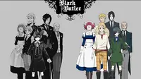Black Butler Cegat Saint Young Men di Tangga Oricon Manga