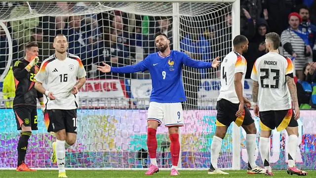 Gol Cepat Jerman Bungkam Prancis