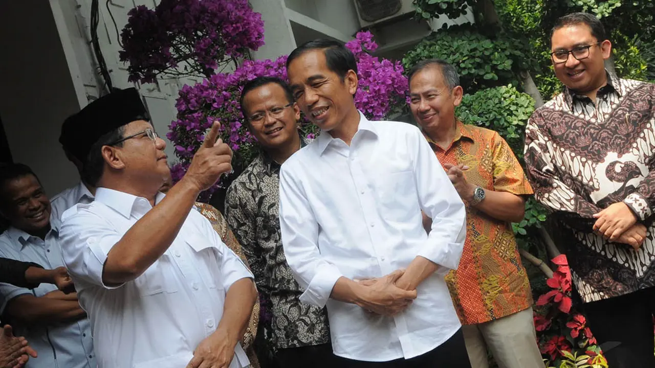 Akhirnya Jokowi dan Prabowo 'Berdamai'
