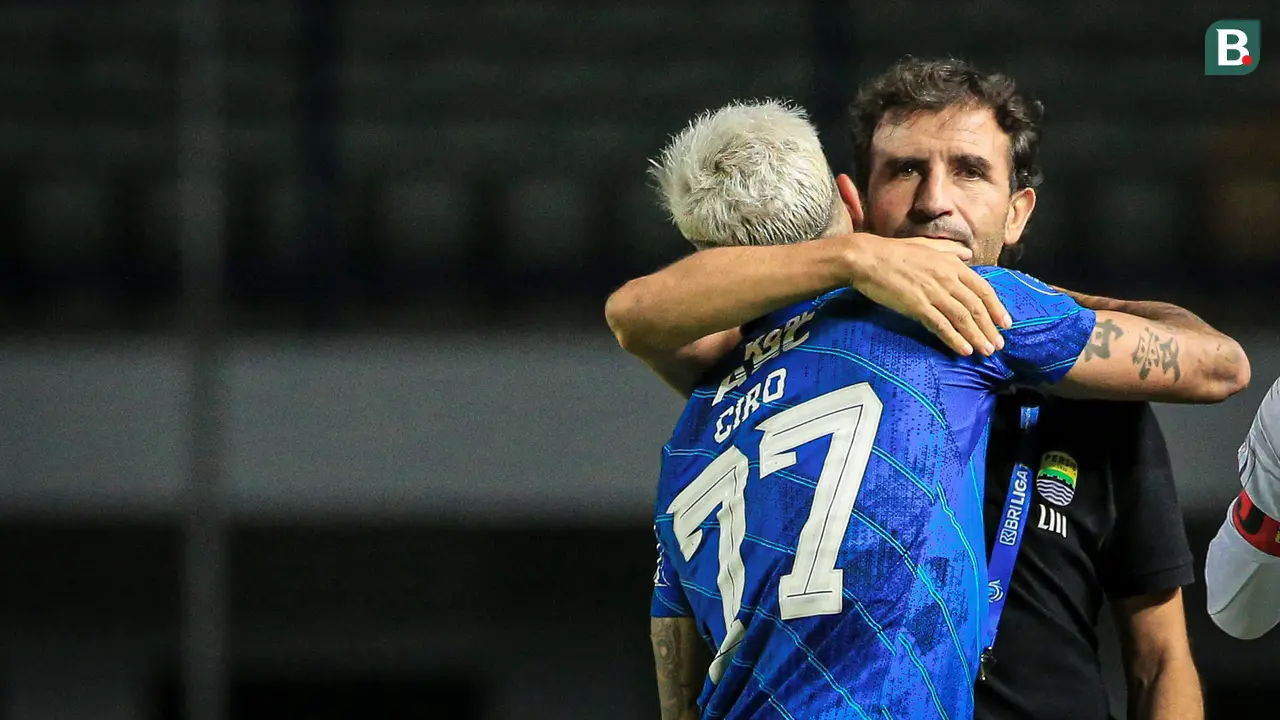 Foto: Momen Terakhir Luis Milla Bersama Persib Bandung di BRI Liga 1 2023 / 2024