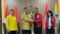 Elite PSI Temui Airlangga Hartarto di DPP Golkar, Bahas Koalisi Besar