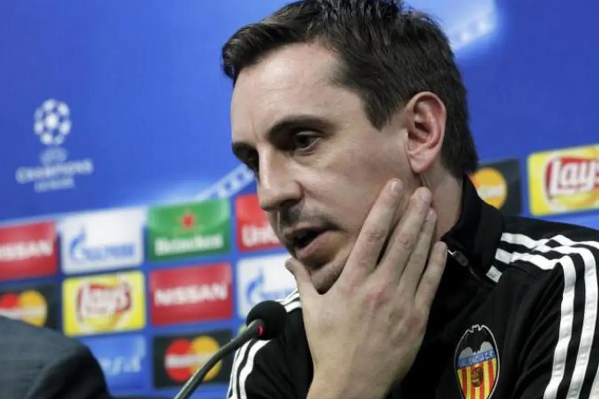 Pelatih Valencia, Gary Neville (Liputan6)