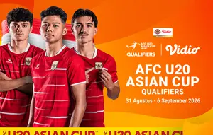 Jadwal AFC U20 Asian Cup 2027 Qualifiers: Persaingan Menuju Putaran Final di China Live di Vidio