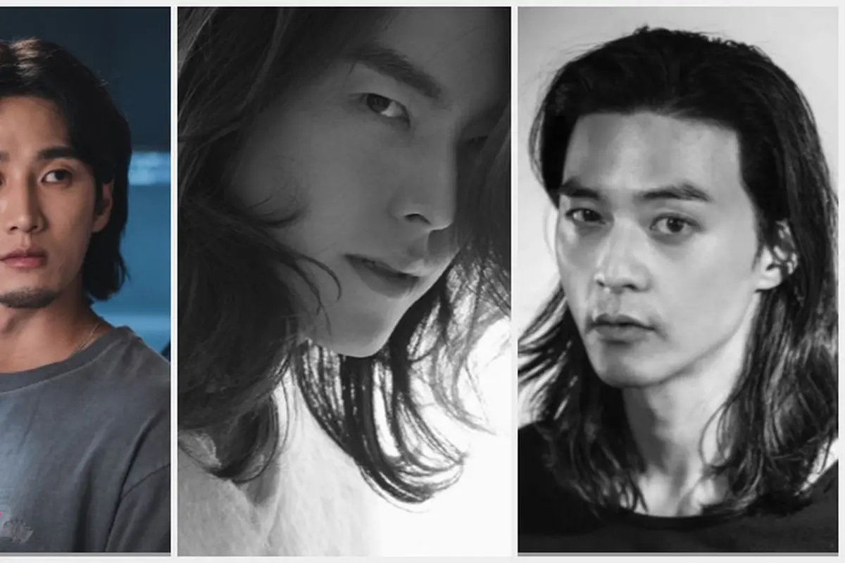 Aktor Korea dengan rambut panjang (Doc. Kbizoom.com)