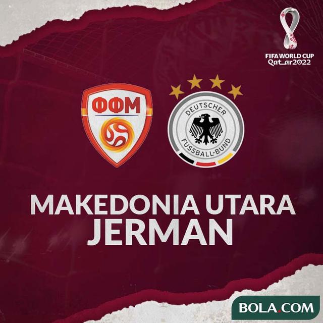 Kualifikasi Piala Dunia - Makedonia Utara Vs Jerman
