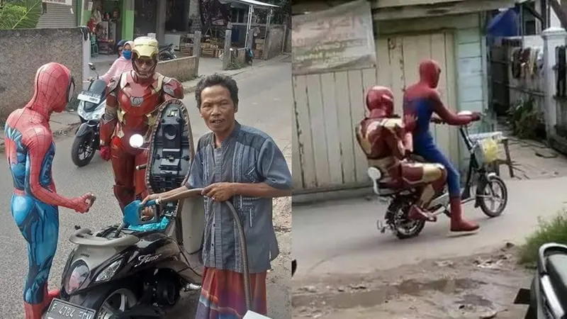 Begini jadinya kalau Avengers jadi orang biasa