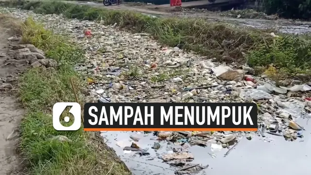 VIDEO: Masyarakat Tidak Disiplin , Sampah Menumpuk di Kali Kranggot