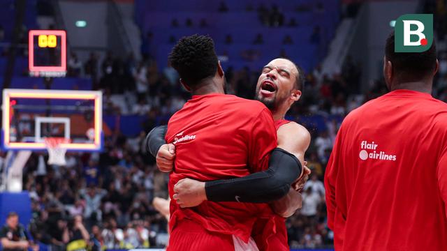 Foto: Kanada Curi Tiket Perempat Final Piala Dunia FIBA 2023 dari Juara Bertahan Spanyol, Dillon Brooks dan Kolega Riuhkan Indonesia Arena