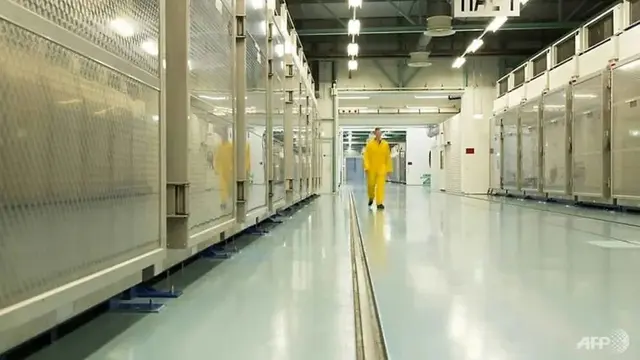 Iran mengonfirmasi pada Januari bahwa mereka sedang memperkaya uranium hingga melampaui ambang batas yang ditetapkan oleh kesepakatan nuklir 2015 di pabrik Fordow-nya. (Foto: AFP)