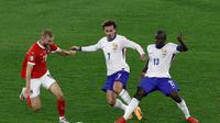 Duel Austria versus Prancis di ajang Euro 2024. (KENZO TRIBOUILLARD / AFP)