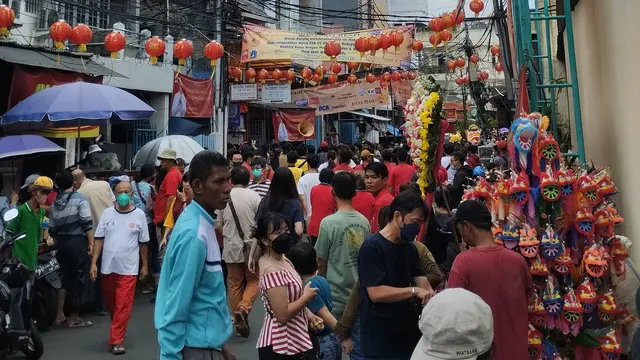 Perayaan Jakarta Cap Go Meh 2023 dihelat di kawasan Glodok, Jakarta Barat