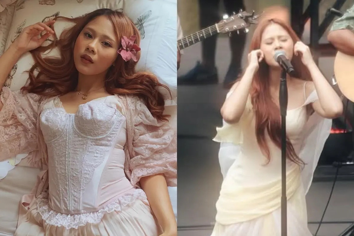 Tampilan Vintage Nadin Amizah dengan Gaun Putih Bakal Ramaikan KLBB 2025