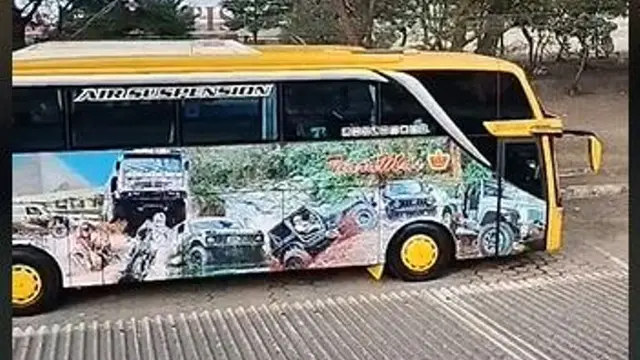 Naik Bus Berasa di Rumah, Bisa Masak dan Ngopi Diiringi Organ Tunggal