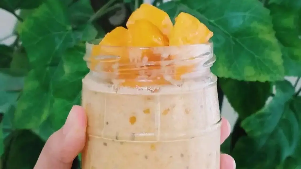 Resep mango overnight oat. (dok. Cookpad @Dhiln)