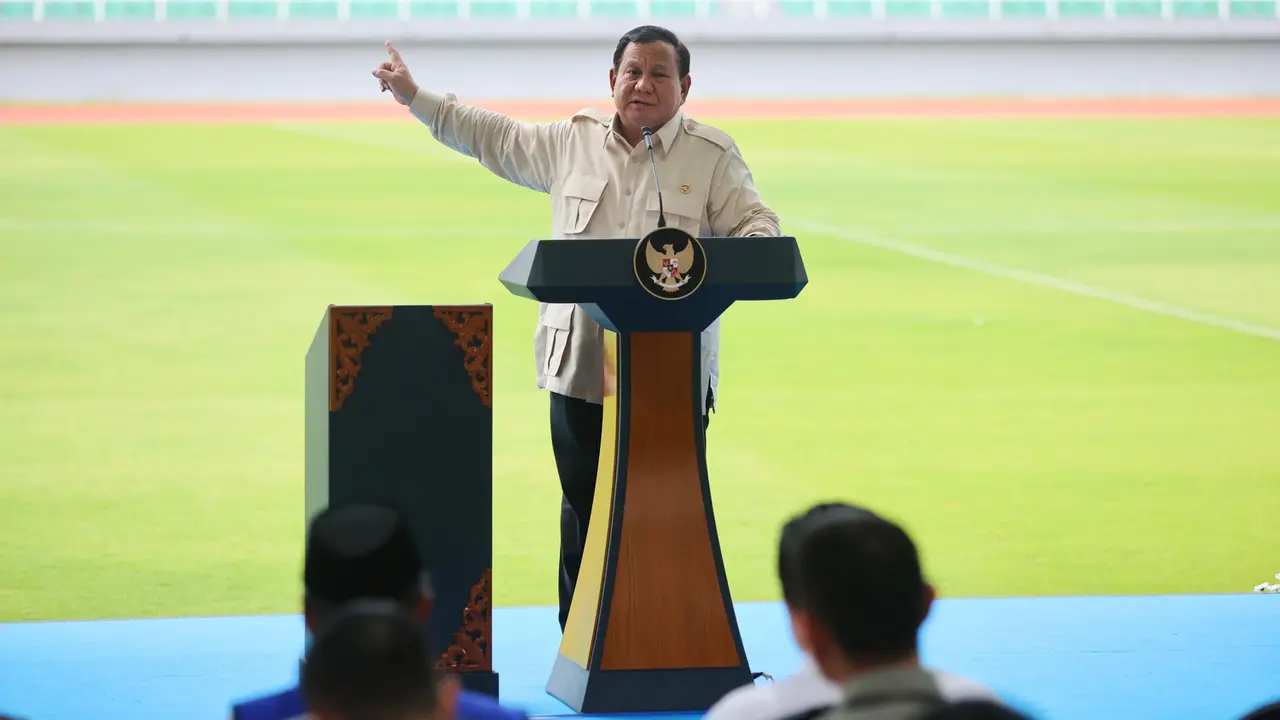 Presiden Prabowo Resmikan 17 Stadion Berstandar FIFA