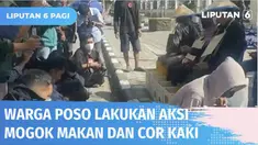 Puluhan warga Poso yang tergabung dalam aksi Palu Menjaga Danau Poso, melakukan aksi mogok makan dan mengecor kakinya dengan semen. Mereka meminta Gubernur Sulteng memanggil PT Poso Energy karena dinilai telah menyebabkan kerusakan lahan pertanian wa...