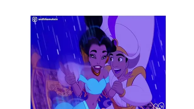 7 Ilustrasi Jika Para Karakter Disney Hidup di Masa Sekarang, Bikin Geleng Kepala
