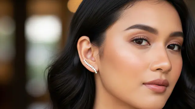 5 Model Anting Kecil Simple Tapi Terlihat Mewah, Tampil Anggun Tanpa Berlebih