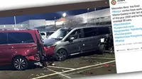 Mantan Karyawan Mercedes-Benz Hancurkan 50 Unit Mobil di Pabrik (Carscoops)